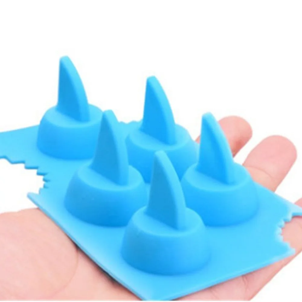 Летний популярный креативный плавник акулы форма кубика льда кубик шоколадное