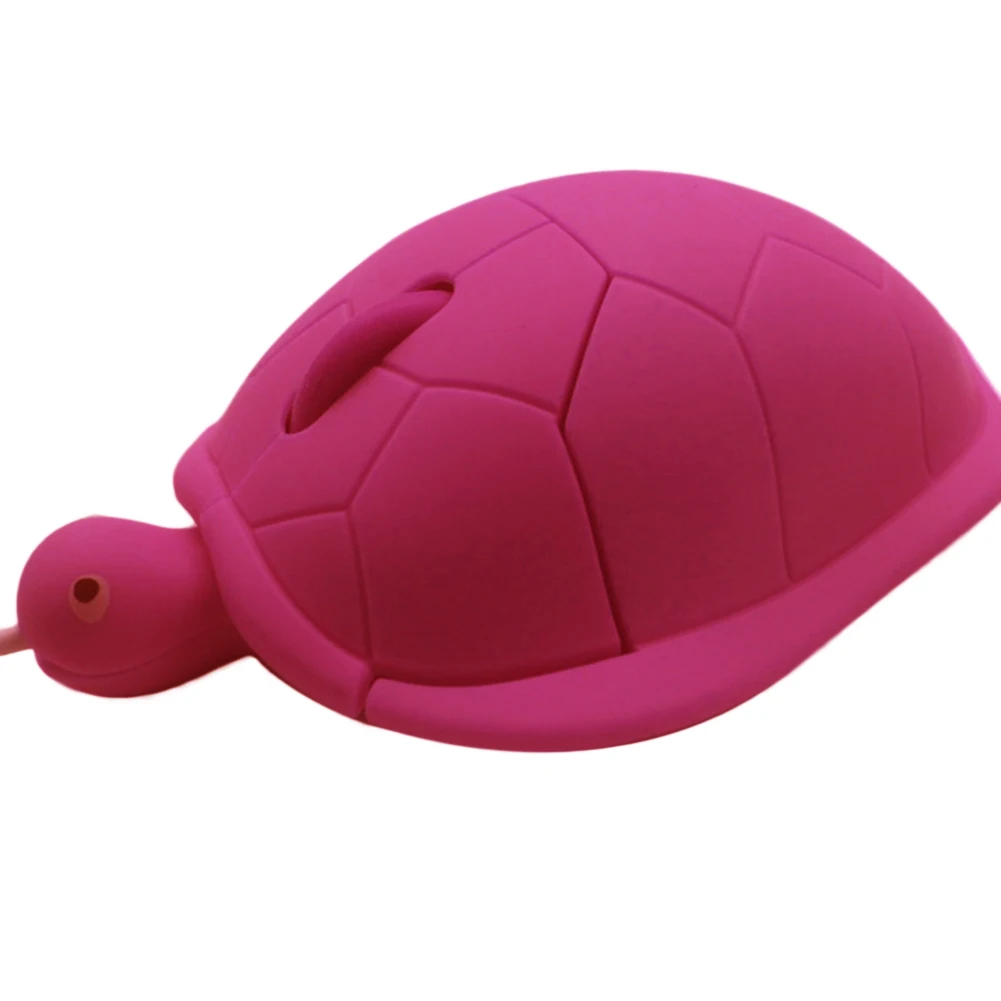 USB 2 0 1000 точек/дюйм 3D Проводная оптическая милый черепаха мыши Мышь для