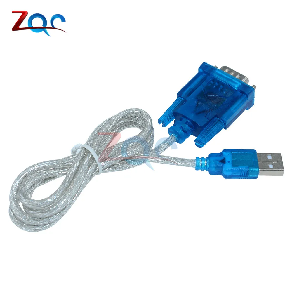 USB к RS232 последовательный порт 9 контактный кабель DB9 адаптер последовательного com