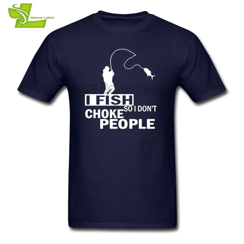I Fish So Don't Choke People футболка для подростков Новое поступление простые футболки