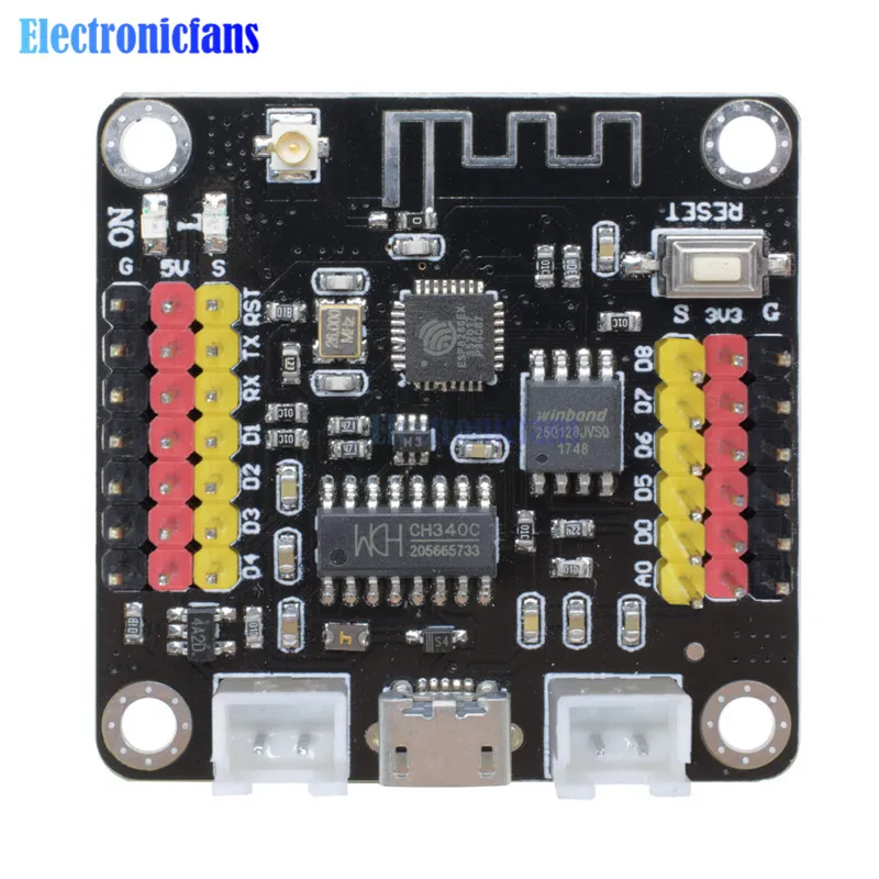 Плата расширения DM Strong ESP8266 CH340 CH340G Micro USB 3 В 5 Wi Fi|Интегральные схемы| |