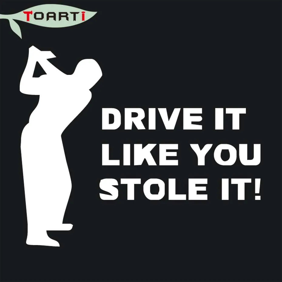 Golf Drive It Like whold Виниловая наклейка для автомобиля Спортивная игры в гольф Грузовик
