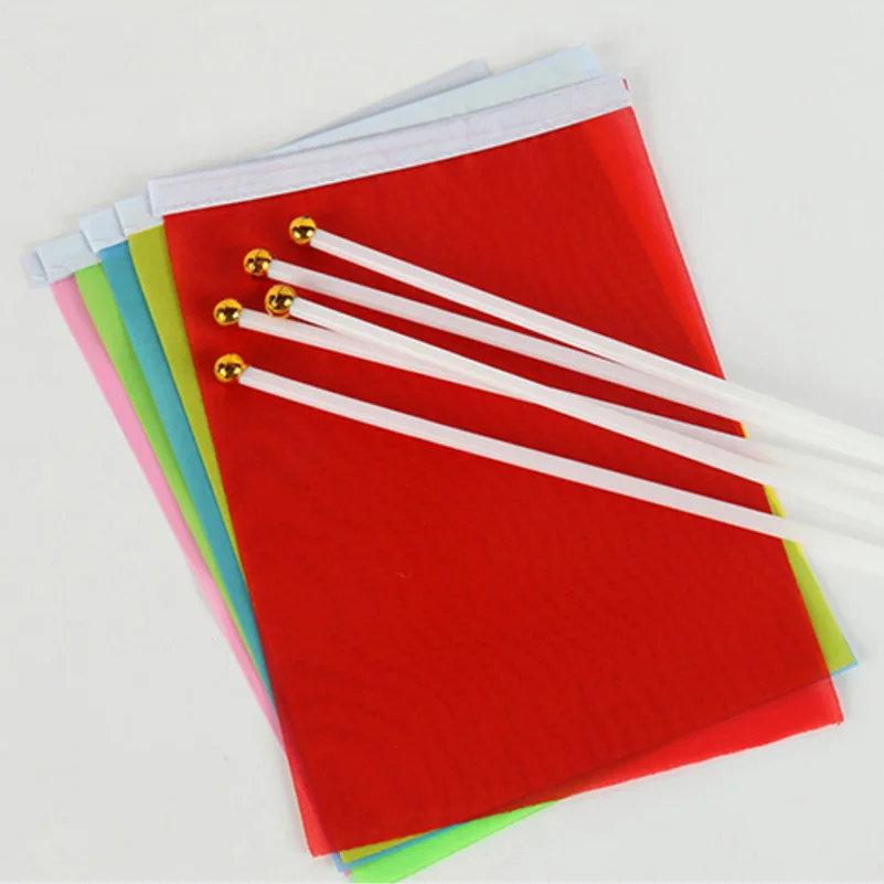 Настраиваемый Логотип ручной гид флаг фотопечать спортивная игра приветствие