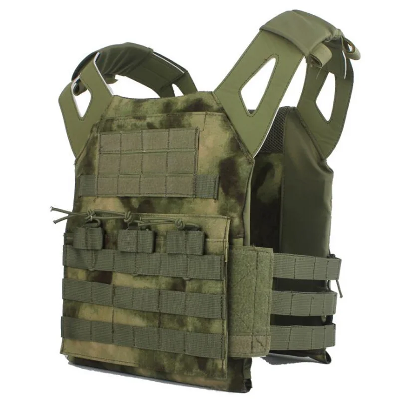 FG TACVASEN Камуфляжный военный тактический жилет Wargame Body Molle Armor без рукавов gar men t Jungle Equip men t men Army gear D-SZLM-014 - Цвет: FG