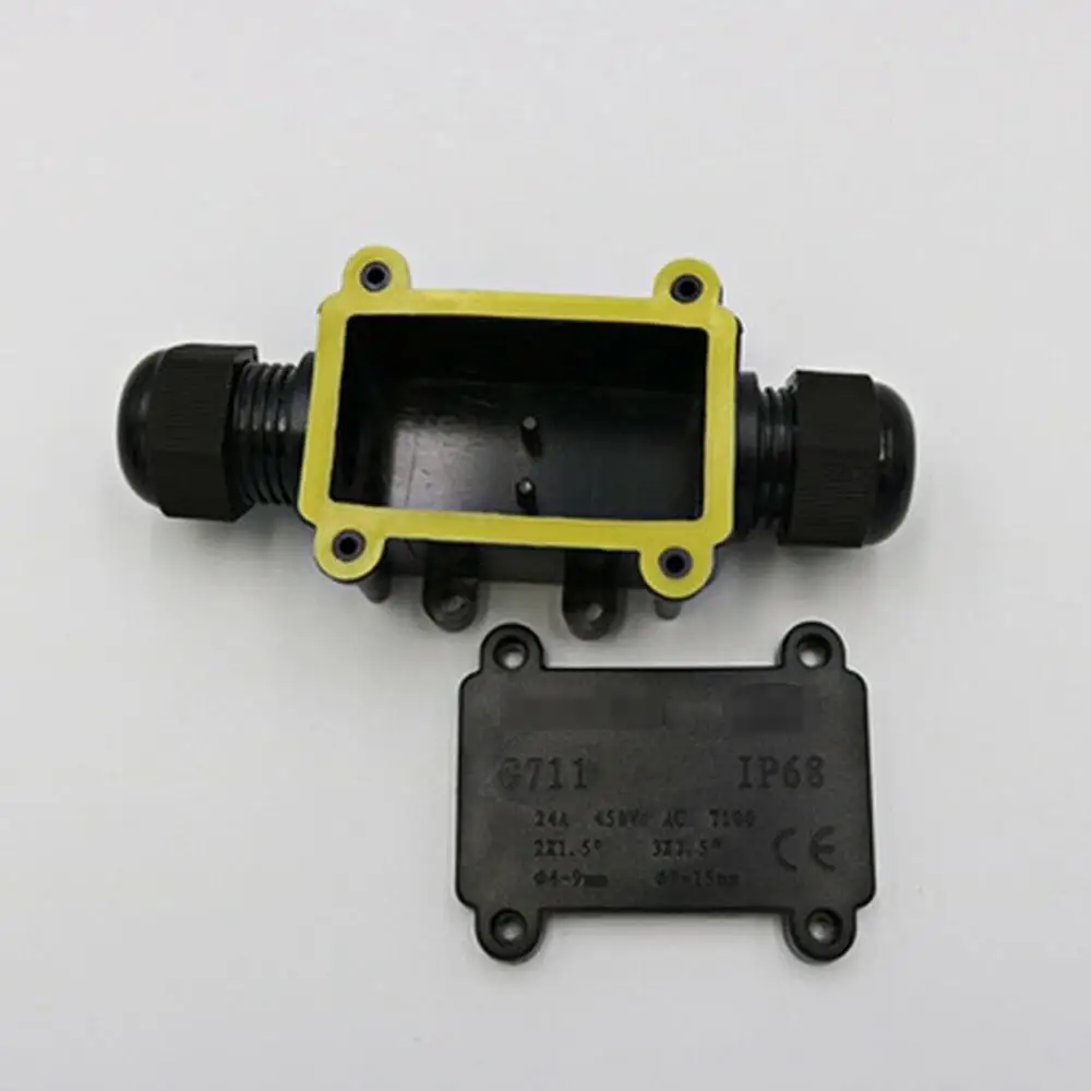 Водонепроницаемый Соединительный ящик чехол для проводного соединения IP68