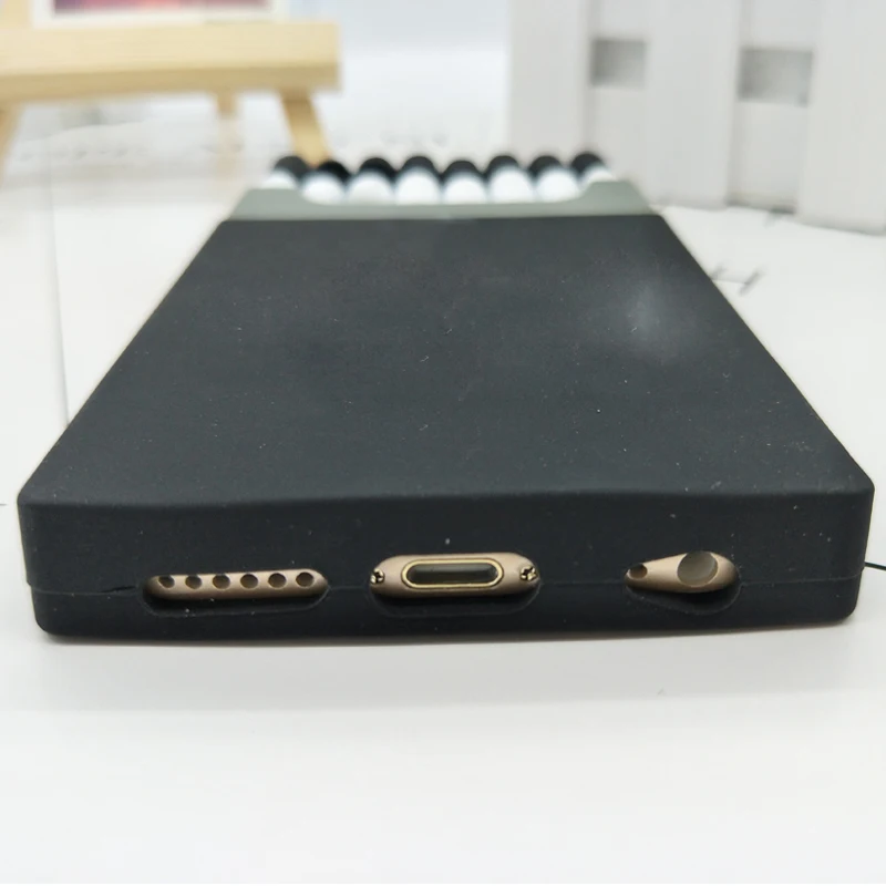 Чехол для телефона с 3D сигаретами iPhone 7 креативный Мягкий силиконовый чехол из