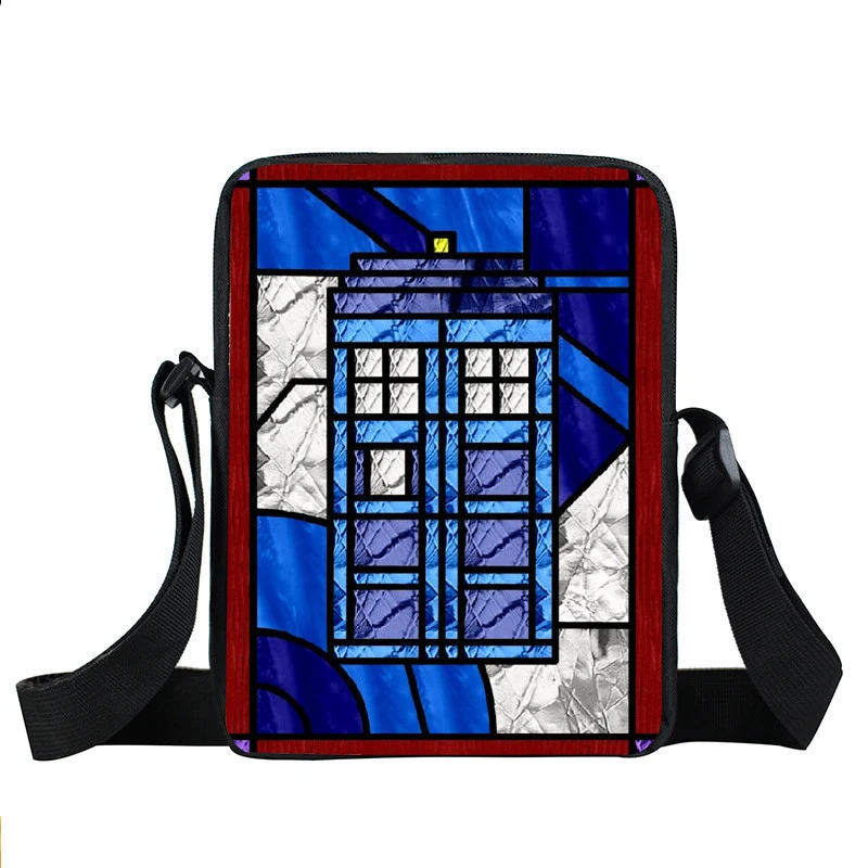 Доктор Кто мини сумки через плечо женские из натуральной кожи мужские для