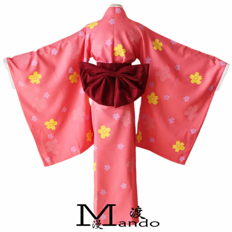 Аниме Gugure! Женский костюм Kokkuri san на Хэллоуин Ichimatsu Kohina японское кимоно|womens costumes