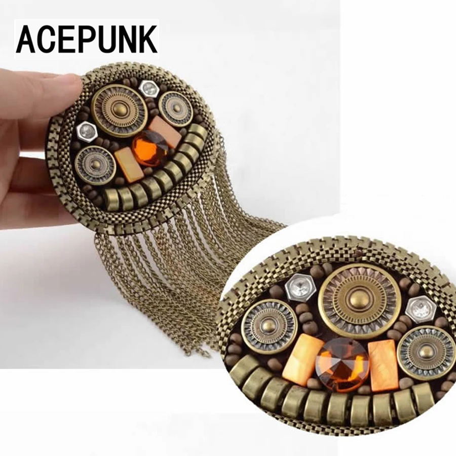 2019 Новое поступление модные аксессуары Блейзер кисточка круг эполет на плече