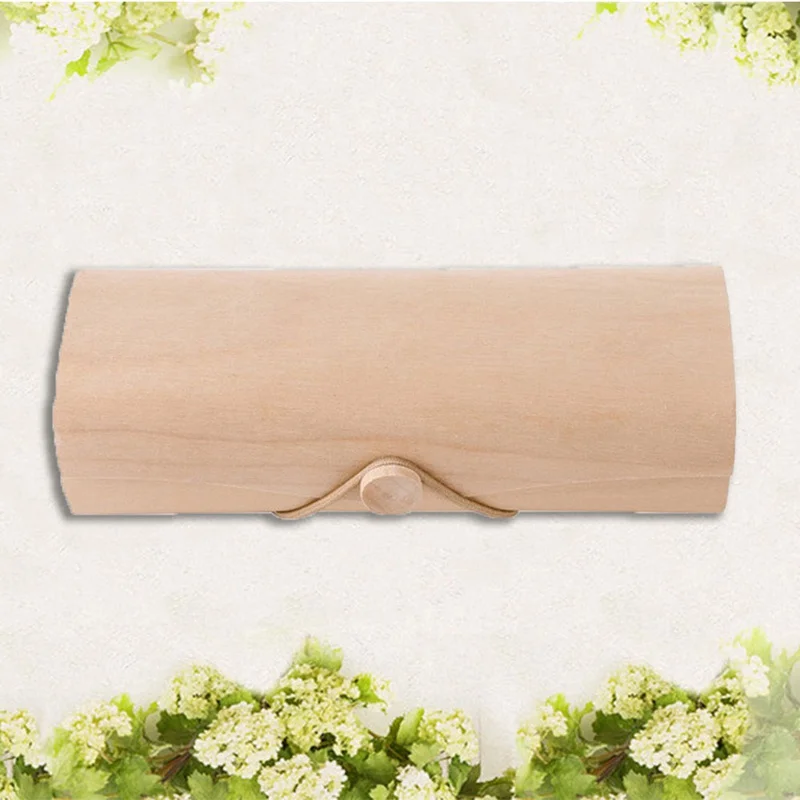 Деревянные солнцезащитные очки чехол для мужчин и женщин мужские квадратные