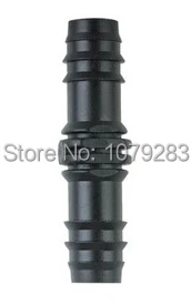 

100pcs- pack DOUBLE HEAD HOSE JOINT CONNECTOR FOR 1/2''tubing hose positioning G1/2'' WATERING KITS