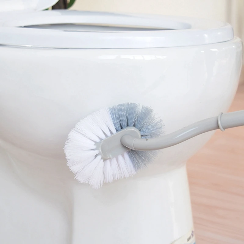 Portable Handheld Cleaning Brush Toilet Bowl Double Face strong decontamination No dead ends brush | Дом и сад