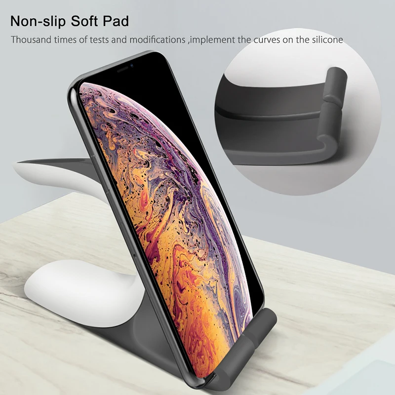 2 в 1 универсальная станция подзарядки держатель для наручных часов Apple Watch, на возраст 1, 2, 3, 4, 5, iPhone X Xr Xs 8 7 6S Plus наручных часов iWatch, Подставка для зарядки Зарядное устройство паяльная станция