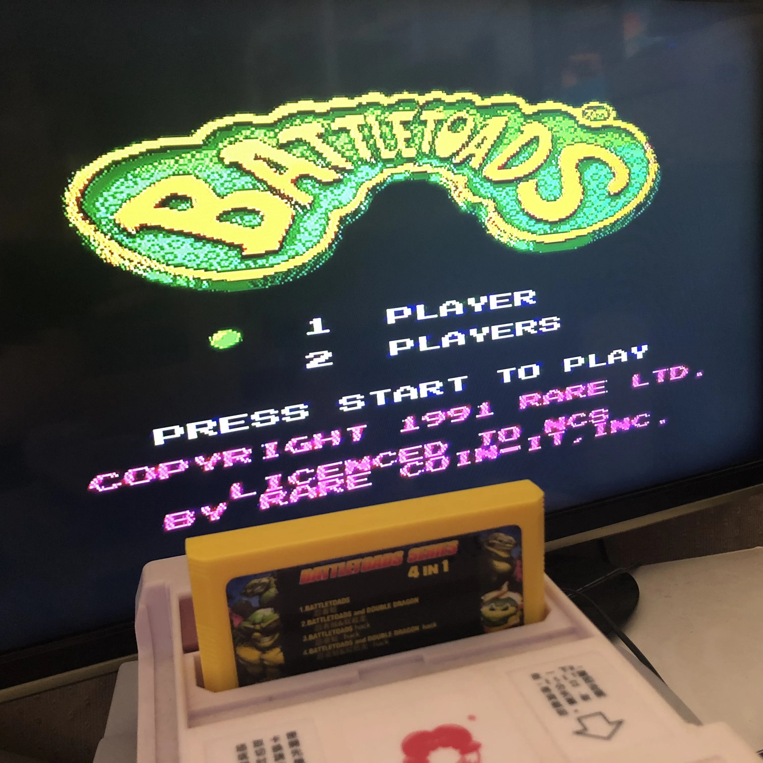 4 в 1/Battletoads and hack/Battletoads doubledragon и Хак для 60-контактного игрока | Электроника