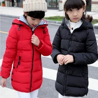 children outwear winter jacket for girls clothes cotton padded hooded kids coat children clothing girl parkas enfant jackets