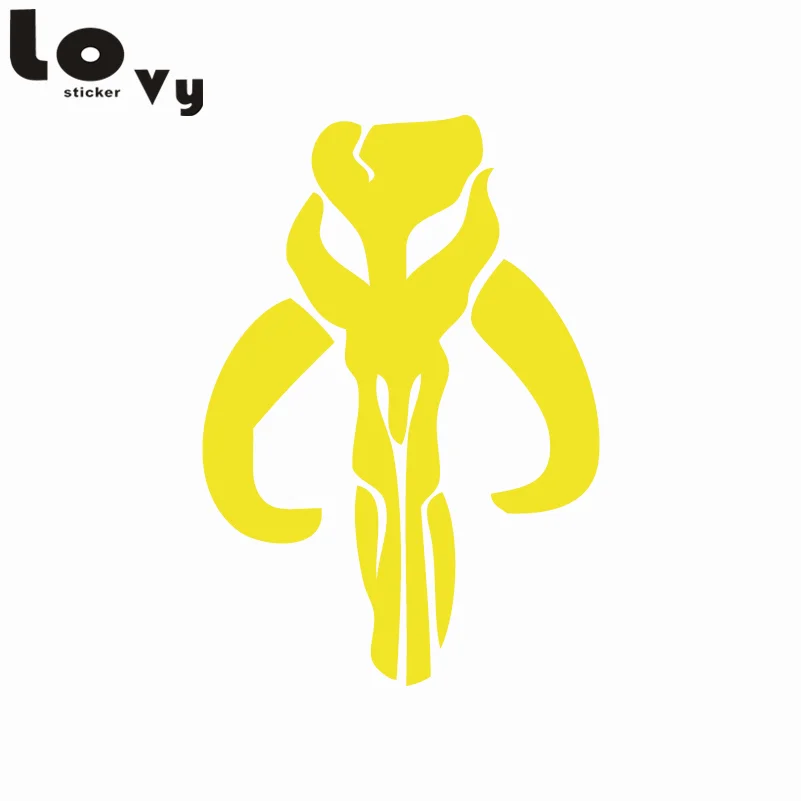 Классический фильм Звездные войны автомобиль стикер мультфильм Боба Фетт Crest