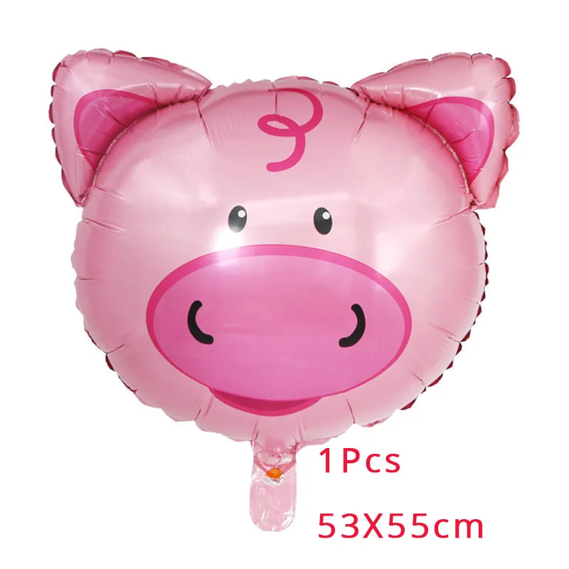 animal balloon 8 Cyuan Джунгли Тема для дня рождения вечерние шары обезьяна лев тигр фольгированный шар на день рождения латексный балон Balony зоопарк для вечеринки в стиле сафари Globos - Цвет: animal balloon 8