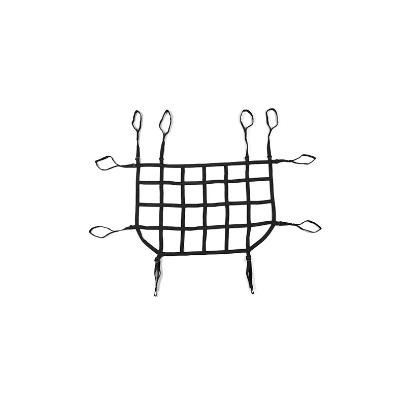 Trunk net BAWA Автомобильная верхняя крыша крышка многофункциональная сетчатая боковая кузов багажник грузовая сетка для Jeep Wrangler JK 2007- автомобильный Стайлинг установка сетка - Название цвета: Trunk net