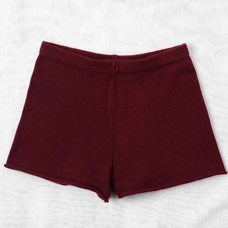 Вязаные Шорты Essential Type удобные эластичные облегающие шорты очень