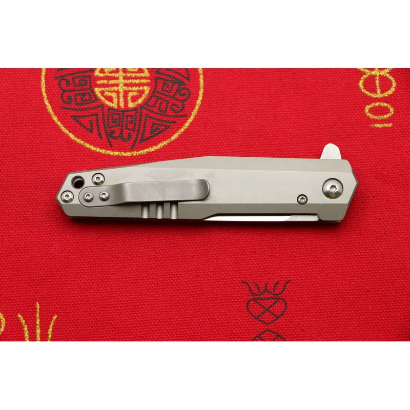 LOVOCOO A07 9cr18mov лезвие titanium ручка Флиппер Складной нож Открытый Отдых Охота карманный тактический фрукты Ножи EDC инструменты