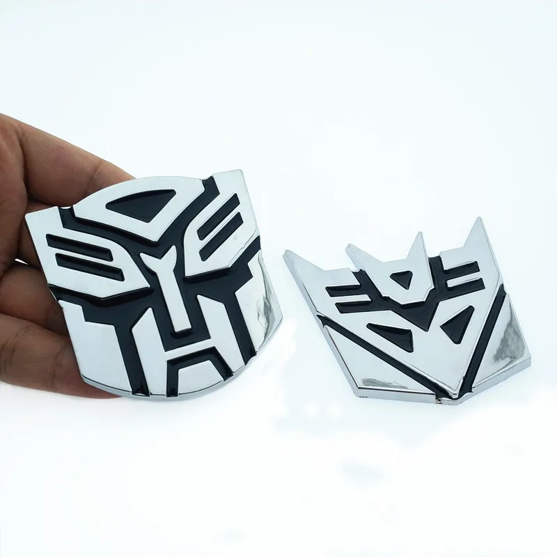 3D логотип протектор Трансформеры Autobot металлический знак эмблемы наклейка на
