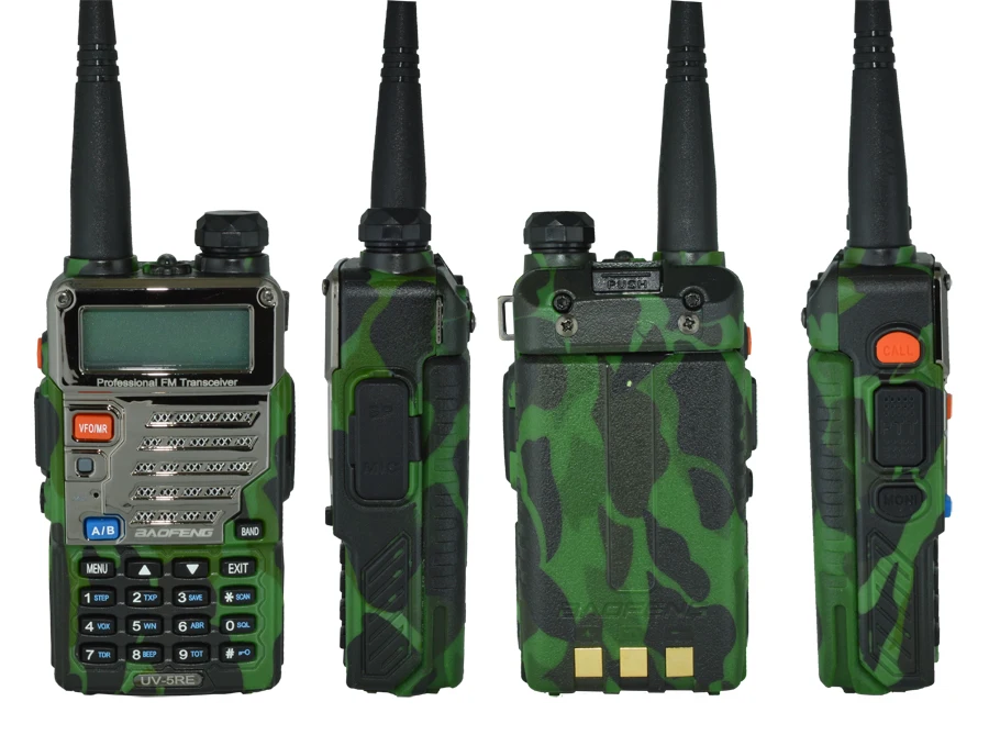 2 шт./компл. BaoFeng UV 5RE UV-5RE иди и болтай Walkie Talkie двухстороннее радио UV5RE радио 136-174 МГц& 400-520 МГц+ мягкая длинная антенна 771