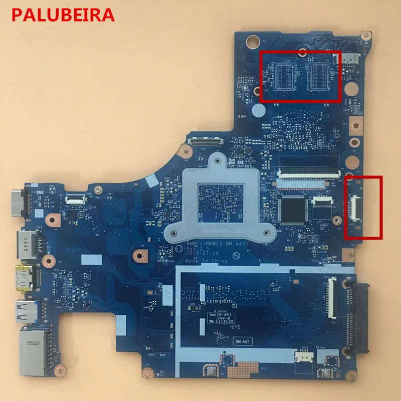 Материнская плата для ноутбука Lenovo 300-15ibr BMWC1/BMWC2 100% тестирование бесплатная