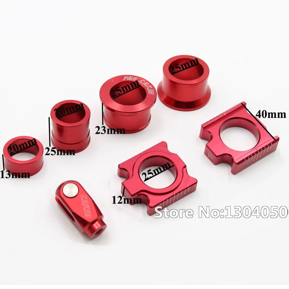 CNC алюминиевая задняя цепь регулятор оси блоки с колесной шиной промежуточная