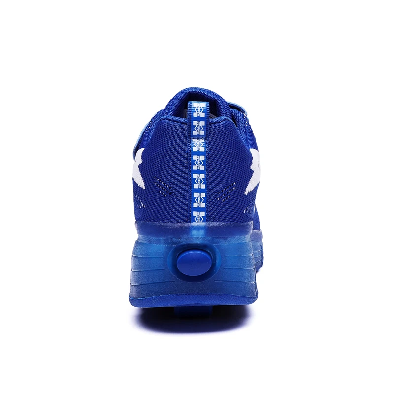 Детские Heelys светодиодный светильник кроссовки одно колесо мальчики девочки роликовые коньки повседневная обувь детские спортивные ботинки для девушек usb зарядка оранжевый