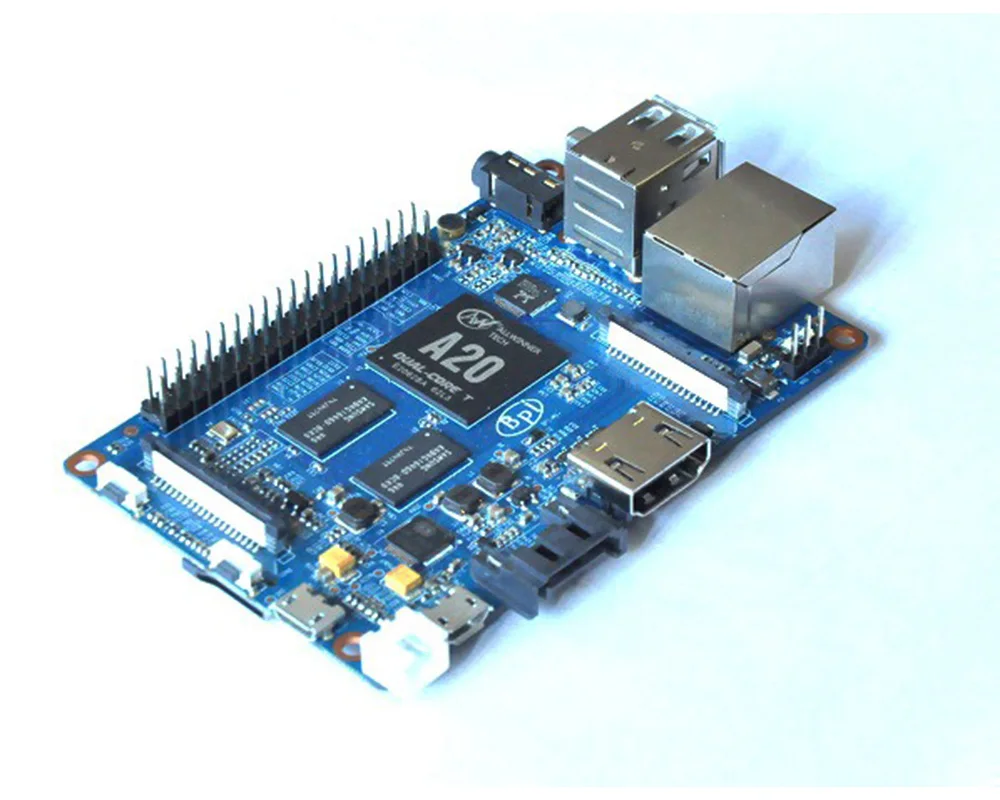 Banana Pi BPI M1 Plus A20 двухъядерный 1 ГБ ОЗУ с открытым исходным кодом макетная плата одноплатный компьютер Совместимость с Raspberry pi