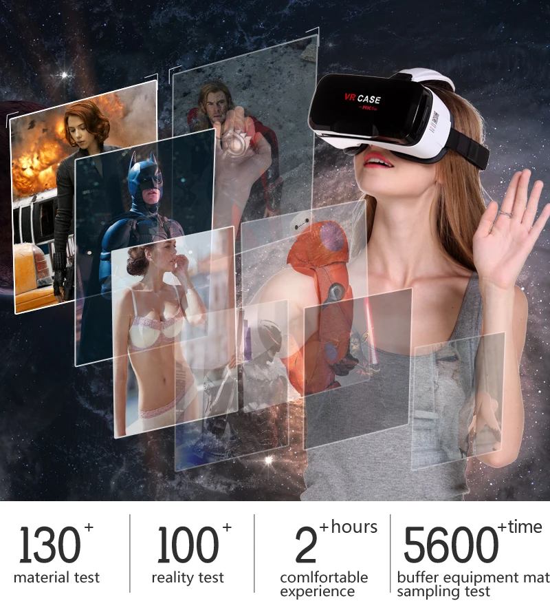 3D глаза VR гарнитура VR чехол 6,0 с Bluetooth очки виртуальной реальности захватывающие 3D для Iphon amsung Galaxy SONY Xperia huawei