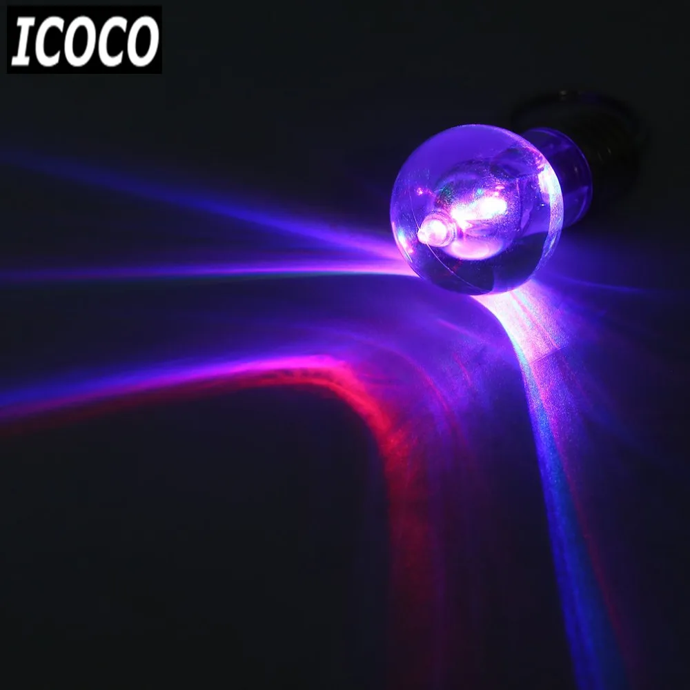 ICOCO креативный цветной меняющий светодиодный светильник мини-лампа брелок лампа