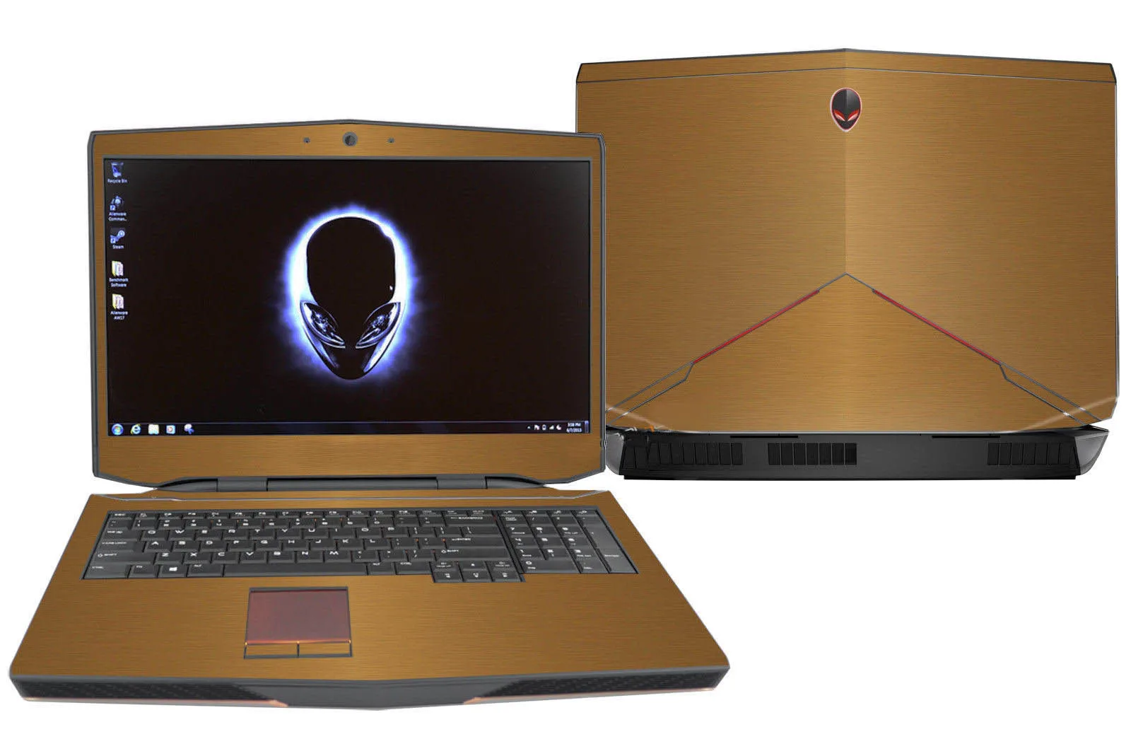 Матовая блестящая наклейка для ноутбука KH защитный чехол Alienware 17 R3 R2 ANW17 AW17R2 AW17R3 3