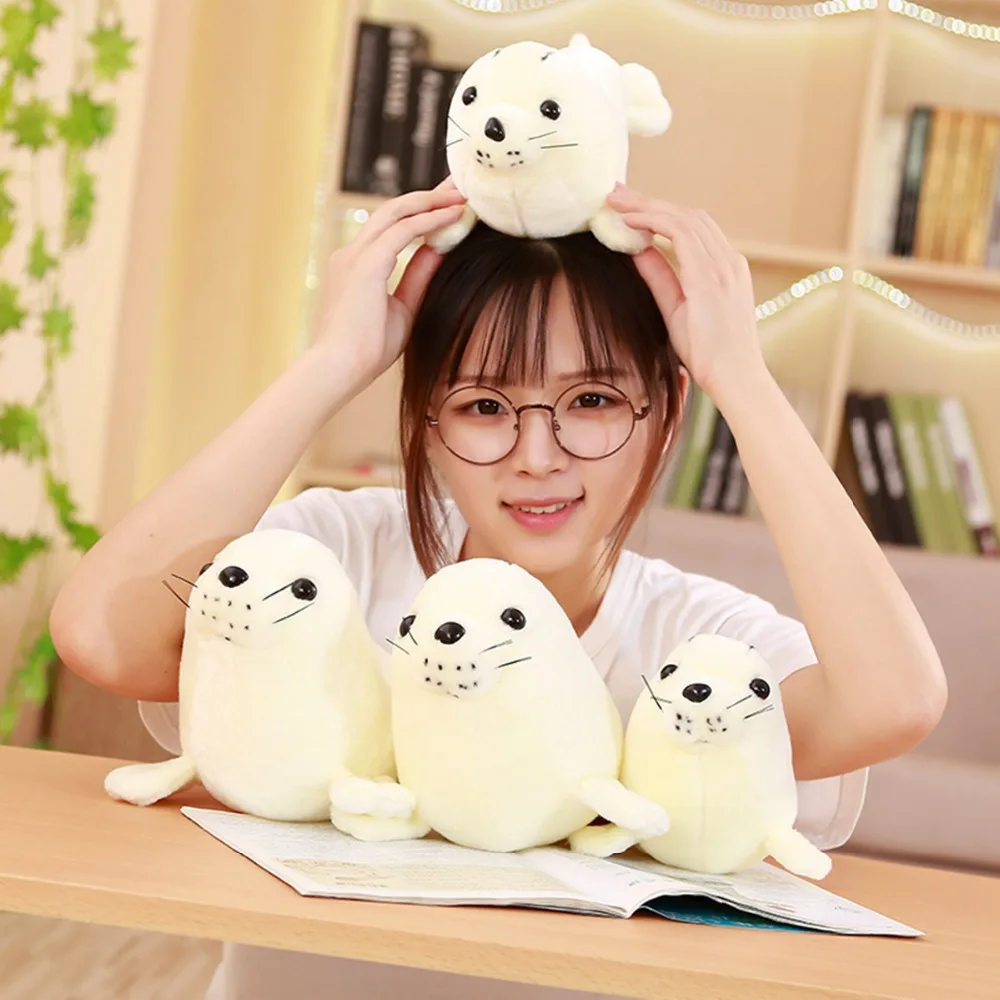 1 шт. имитация тюленей кукла морской лев моделирование плюшевые игрушки подушка