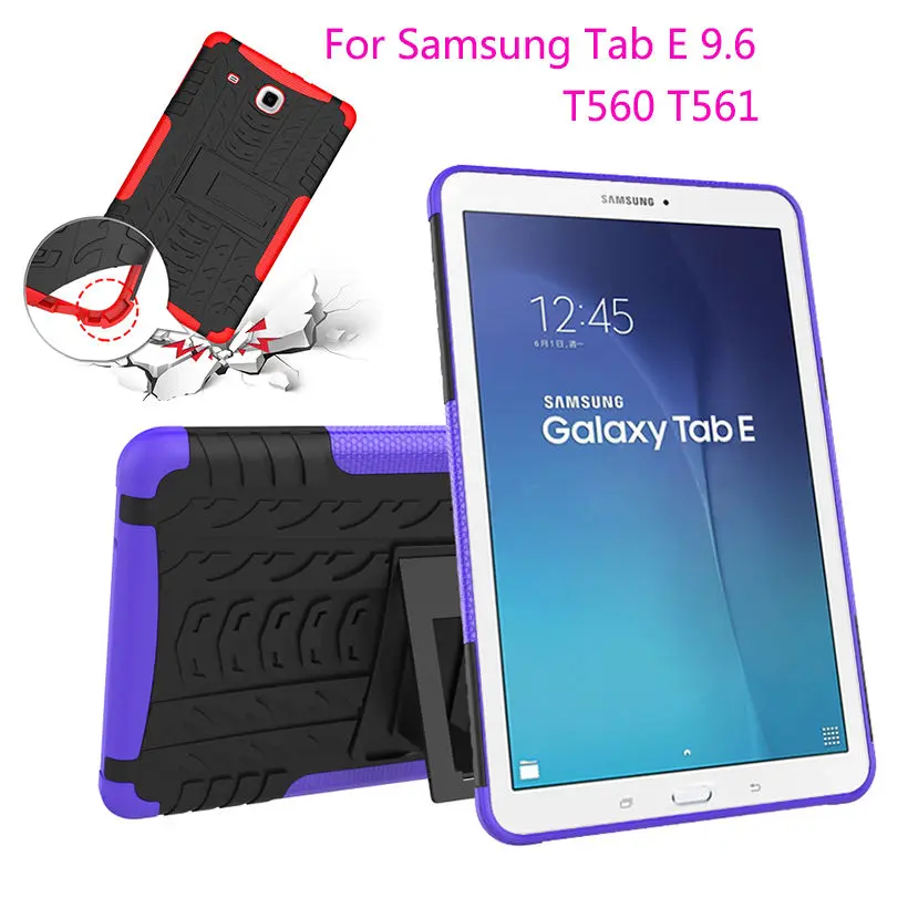 Чехол Tab E 9 6 дюйма для Samsung Galaxy T560 T561 чехол с блестящей ударопрочной гибридной