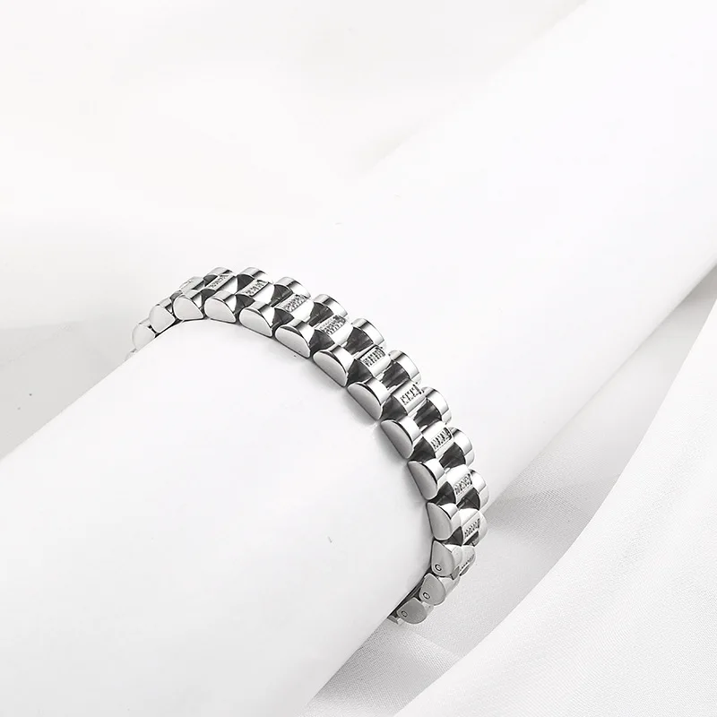 Мужской браслет женские ювелирные изделия Pulseira мужской трендовый золотой цвет