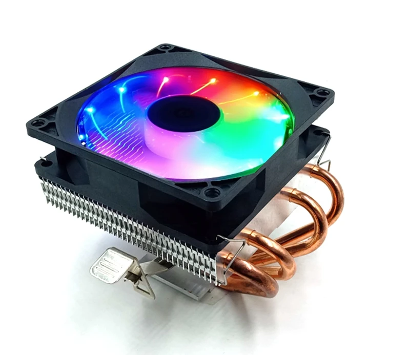 Ультра Процессор кулер Медь трубы радиатора HTPC ITX материнской плате компьютера чехол proccesor кулер вентилятор охлаждения для Intel LGA1156 1151 1150 775 AM3 AM4