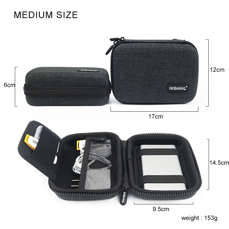 Shellnail Внешний жесткий чехол HDD цифровой SSD сумка для жесткого диска внешний