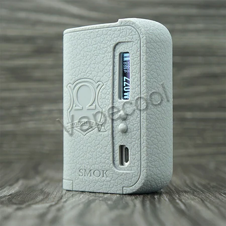 2 шт. чехол smok osub king 220 Вт или силиконовый резиновый чехол-накладка для Smoktech osub king 220 Вт vape mod - Цвет: gray