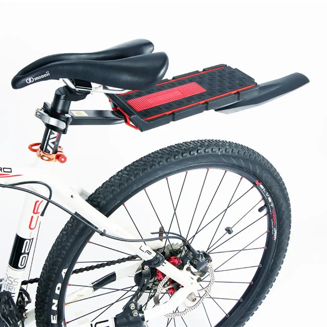 Aluminum Alloy Bike Rear Rack Quick About 0.6kg Removal 10kg Installation With Cycling Tail Fender | Спорт и развлечения