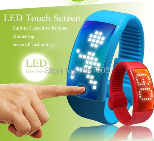 LED wristband 3D pedometer smart bracelet calorie calculator with 8GB flash memory user defined signature wrist watch |