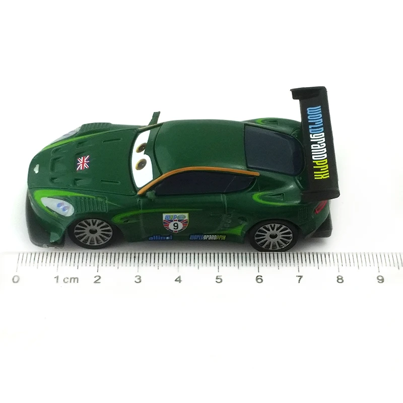 Disney Pixar Cars 2 Найджел Gearsley металлический литой игрушечный автомобиль 1:55 свободный