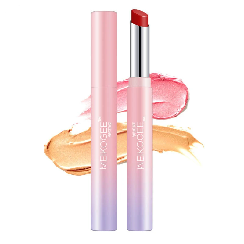 Макияж Красота матовая губная помада Увлажняющая Русалочка Золотая