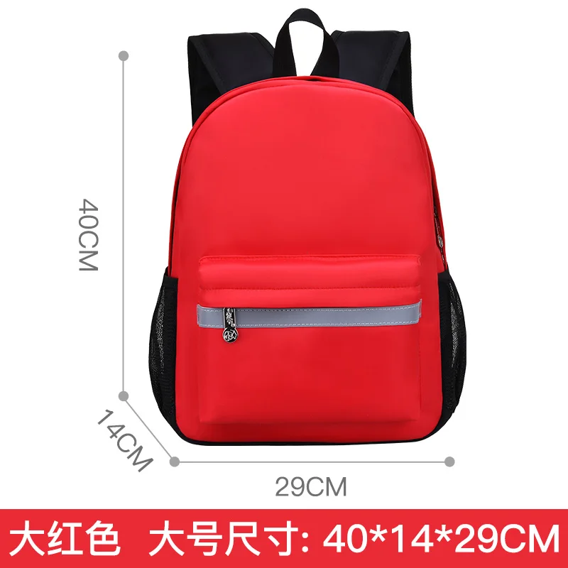 Red Large Litthing, детский рюкзак, школьные сумки для подростков, мальчиков и девочек, большая емкость, водонепроницаемая сумка-портфель, Детская сумка-книга, дропшиппинг - Цвет: Red Large