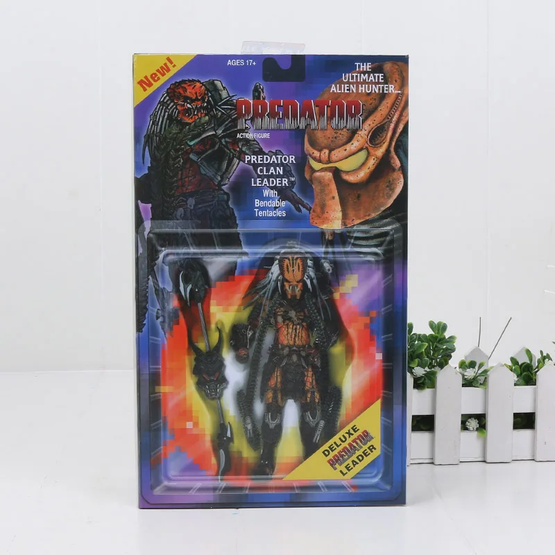 3 in box 20 см NECA термальная беглый Хищник Серия фигурка хищника конечная джунгли Охотник джунгли демон бетонный клан лидер фигурка игрушки - Цвет: 3 in box