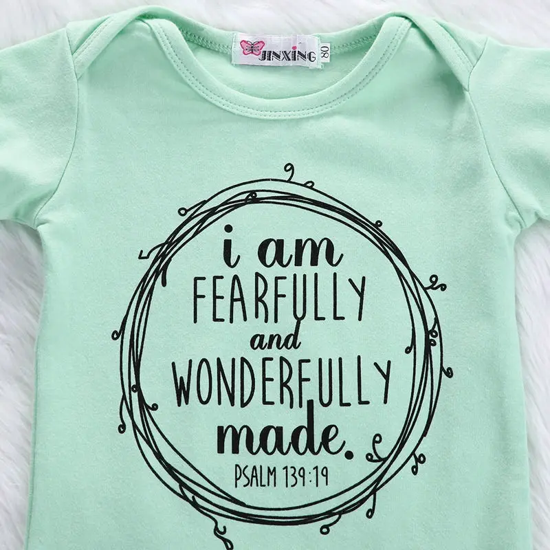 Зеленый хлопковый комбинезон с короткими рукавами для новорожденных мальчиков и