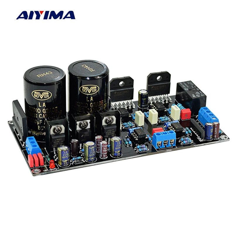 AIYIMA HiFi Высокая мощность LM3886 + NE5534 операционный усилитель OP07 DC сервопривод 2 0
