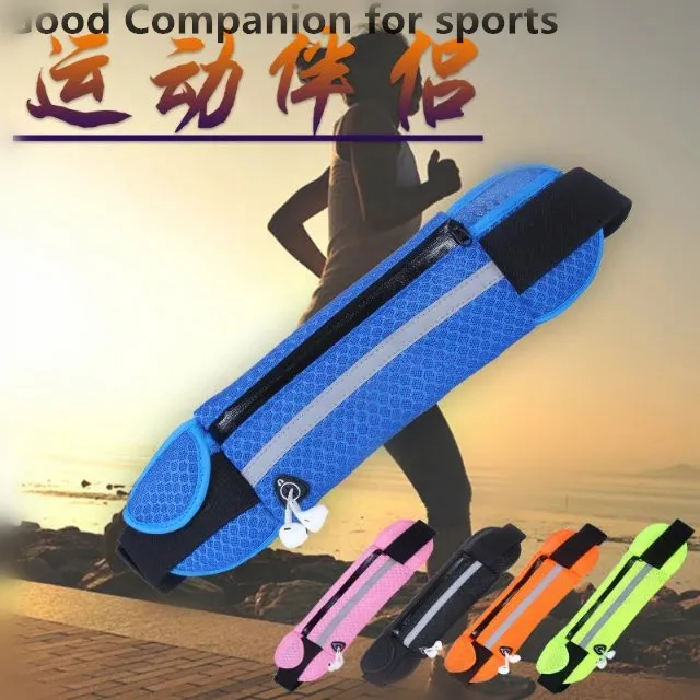 Adjustable Running waterproof waist bag Lycra fabric cycling high quality leisure phone holder|Беговые сумки| |