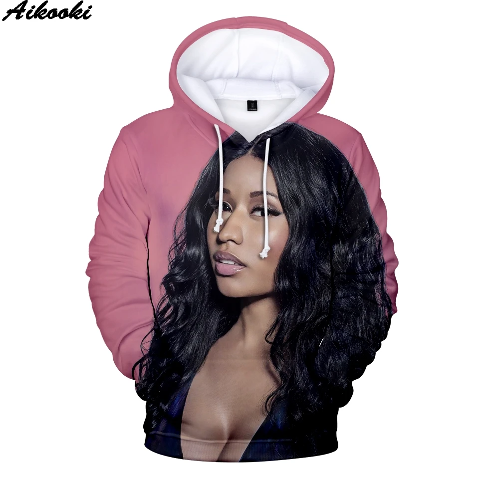 Nicki Minaj 3D толстовки Для мужчин/Для женщин модная одежда цветной печати модные