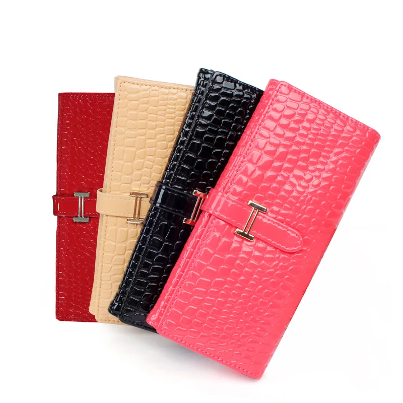 Женщин с длинным дизайн кошелек тиснением шнурок день клатч держатель карты|holder charm|wallet id holderholder badge |